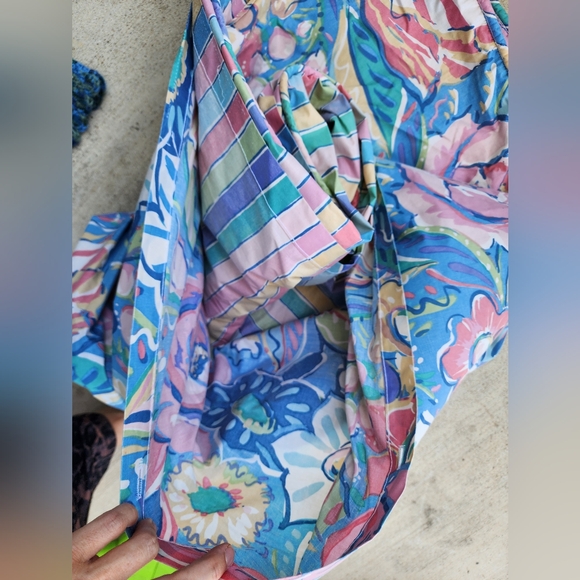 Vintage Collier Campbell Floral Pastel Queen Duvet Cover W/Shabby Chic Shams - Picture 7 of 14